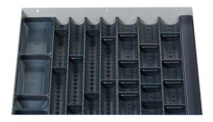 Bott cubio deep plastic trough kit B for drawers 525 x 525mm Bott  Drawer Cabinets 525 x 525 workshop equipment Cubio tool storage drawers 43020005.** 